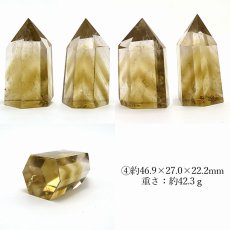 画像5: シトリン ポイント 原石 六角柱 【 一点もの 】 ブラジル産 Citrine 黄水晶 浄化 空間 リフレッシュ パワーチャージ シトリンポイント 天然石 パワーストーン (5)