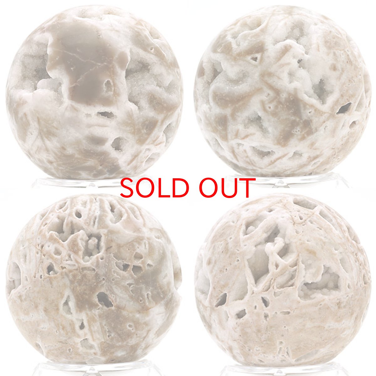 画像2: 【20%OFFセール】 【一点物】 スファレライト 丸玉 ジオード AAランク 約70.0mm Sphalerite 塊状 閃亜鉛鉱 せんあえんこう スペイン産 原石 天然石 パワーストーン (2)