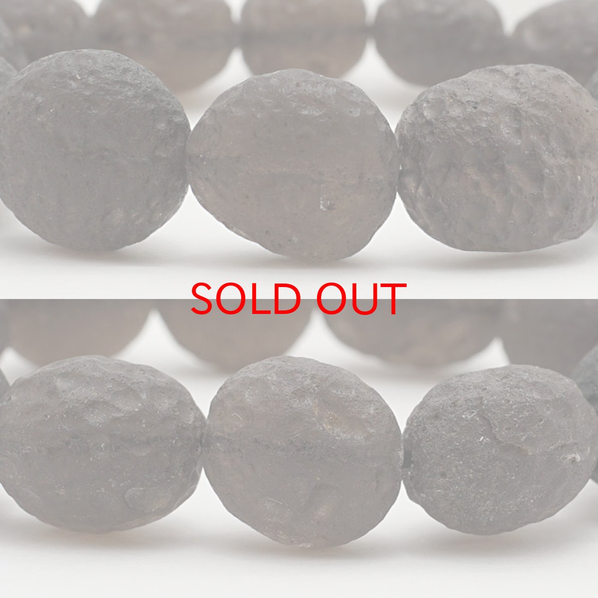 画像2: コロンビアナイト ブレスレット コロンビア産 約16mm 約52.2g 【希少】【 一点物 】 天然ガラス 超希少原石 天然石 パワーストーン (2)