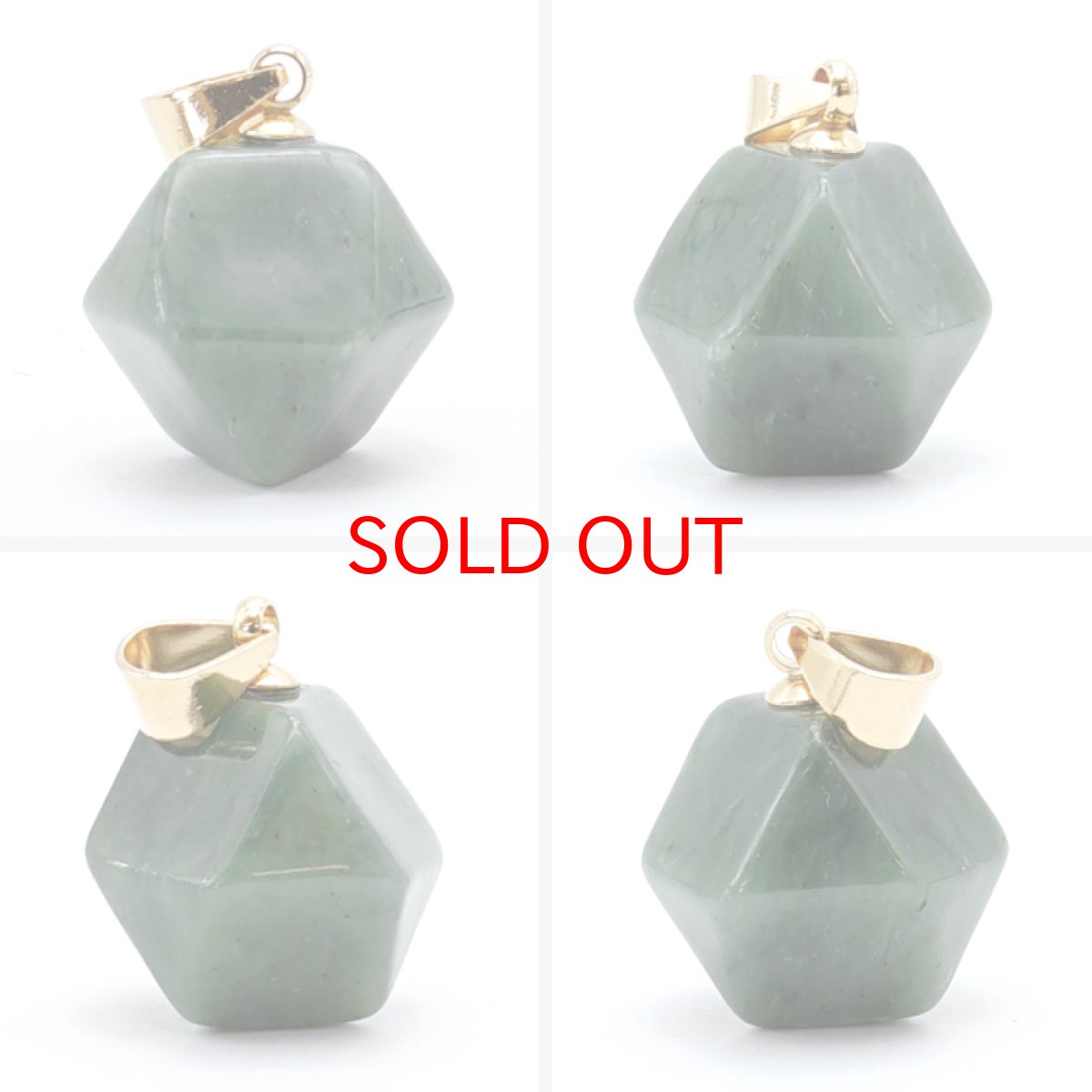 画像4: 【日本の石】 ペンダントトップ 6種類 十四面体 国産 日本製 パワーストーン 天然石 (4)