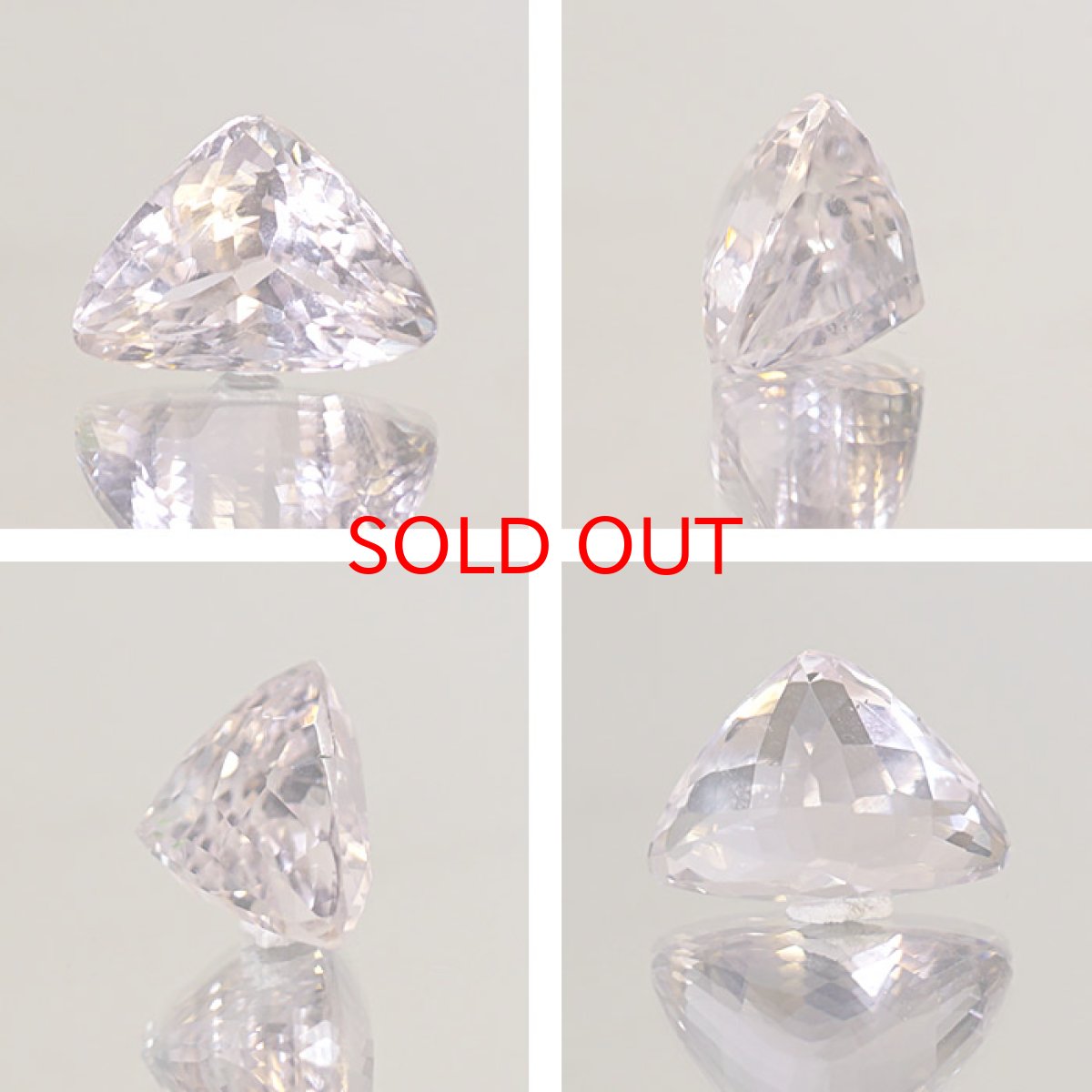 画像2: クンツァイト  ルース 13.40ct  ブラジル産【 1点物 】Kunzite リシア輝石 スポデューメン  裸石 希少石 ハンドメイド材料 ペンダント  指輪 オリジナルアクセサリー 宝石 jewelry  天然石 パワーストーン (2)