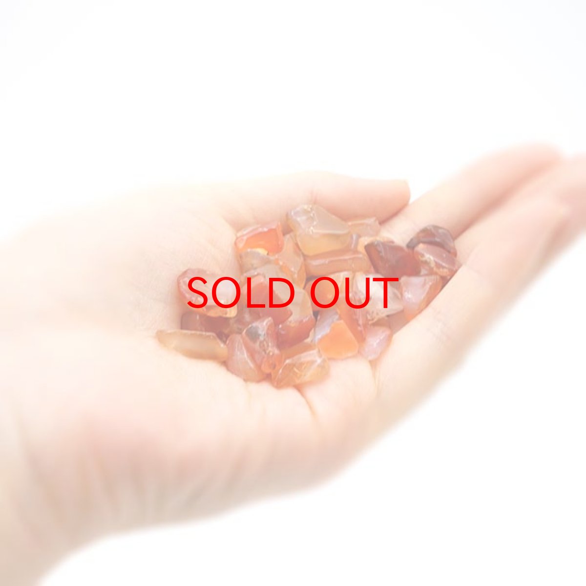 画像3: さざれ100g カーネリアン 天然石 パワーストーン 穴無し さざれ石 (3)