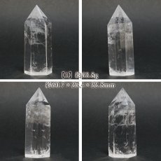 画像2: 水晶 ポイント 原石 ブラジル産 六角柱 【 一点もの 】 クリスタル crystal 浄化 空間 リフレッシュ パワーチャージ 天然石 パワーストーン (2)