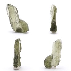 画像2: 【 一点物 】 モルダバイト 原石 0.6g チェコ産 moldavite 天然ガラス 隕石 才能 能力 エネルギー モルダヴ石 超希少原石 天然石 パワーストーン (2)