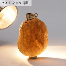 画像3: 【 一点物 】 コロンビアナイト ペンダントトップ K18 コロンビア産 日本製 自社製 Colombianites 天然ガラス 超希少原石 ネックレス お守り 天然石 パワーストーン (3)