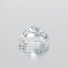 画像3: アクアマリン ルース 約1.5ct ブラジル産 ぺアシェイプカット Aquamarine 裸石 緑柱石 藍柱石 藍玉 水色 お守り 浄化 天然石 パワーストーン (3)