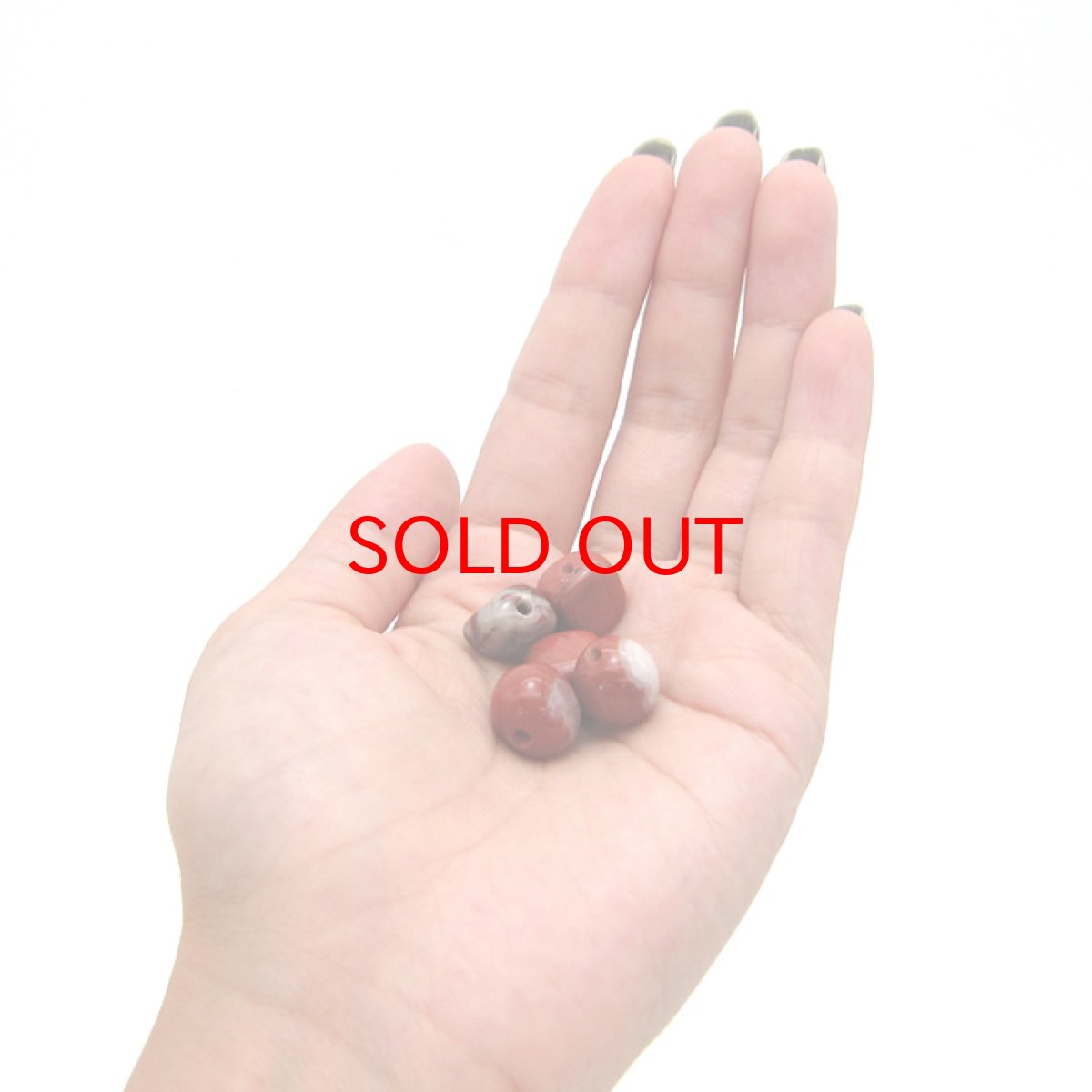 画像3: 【一粒売り】 佐渡赤玉石 原石ビーズ 中サイズ 新潟県産 赤玉石 赤石 ハンドメイド 天然石アクセサリー お守り 日本の石 稀少価値 パワーストーン 天然石 日本銘石 (3)