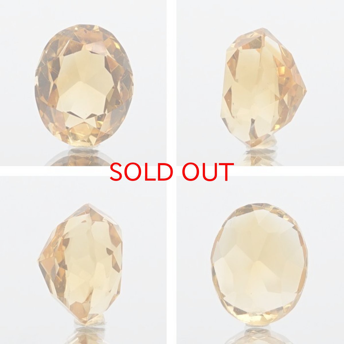 画像2: シトリン ルース 5.60ct ブラジル産【 一点物 】 Citrine 裸石 黄水晶 オーバルカット 11月誕生石 半透明 透明 お守り 浄化 天然石 パワーストーン (2)