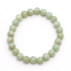 画像7: 【 一点物 】 翡翠 ブレスレット 8mm ミャンマー産 Jade Jadeite ひすい ヒスイ 5月誕生石 お守り 浄化 希少 天然石 パワーストーン (7)