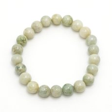 画像5: 【 一点物 】 翡翠 ブレスレット 8mm ミャンマー産 Jade Jadeite ひすい ヒスイ 5月誕生石 お守り 浄化 希少 天然石 パワーストーン (5)