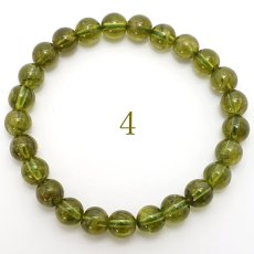 画像12: ペリドット ブレスレット 7mm玉 パキスタン産 【 一点もの 】   peridot 希少 お守り 浄化 天然石 パワーストーン 【送料無料】 (12)