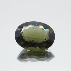 画像3: 【 一点物 】 モルダバイト ルース 7.45ct チェコ産 オーバルカット moldavite 天然ガラス 隕石 才能 能力 エネルギー モルダヴ石 超希少原石 天然石 パワーストーン (3)