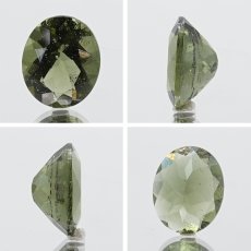 画像2: 【 一点物 】 モルダバイト ルース 2.8ct チェコ産 オーバルカット moldavite 天然ガラス 隕石 才能 能力 エネルギー モルダヴ石 超希少原石 天然石 パワーストーン (2)