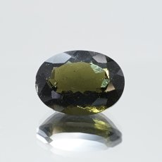 画像3: 【 一点物 】 モルダバイト ルース 8.0ct チェコ産 オーバルカット moldavite 天然ガラス 隕石 才能 能力 エネルギー モルダヴ石 超希少原石 天然石 パワーストーン (3)