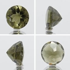 画像2: 【 一点物 】 モルダバイト ルース 1.1ct チェコ産 ダイヤカット moldavite 天然ガラス 隕石 才能 能力 エネルギー モルダヴ石 超希少原石 天然石 パワーストーン (2)