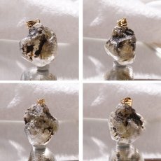 画像2: フェナカイト ラフ 原石 ペンダントトップ  K18 33.7ct  日本製 Aランク【 1点もの 】ロシア産 ラフ原石 (2)