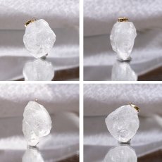 画像2: フェナカイト ラフ 原石 ペンダントトップ K18 18.6ct 日本製 Sランク 【1点もの 】ロシア産 ラフ原石 Phenakite 希少石 レア  誕生石 天然石 原石アクセサリー フェナス石 鉱物 pendant ネックレス 【 送料無料 】パワーストーン 浄化 お守り 天然石 (2)