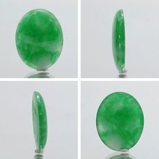 画像2: 【 一点物 】 翡翠 ルース 3.56ct ミャンマー産 Jade Jadeite ひすい ヒスイ 5月誕生石 カボション お守り 浄化 希少 天然石 パワーストーン (2)