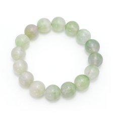 画像4: 【 一点物 】 バイカラーフローライト ブレスレット 中国産 丸玉 13mm 13号 Bicolor Fluorite フローライト 蛍石 天然石 パワーストーン (4)