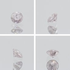 画像2: 【 一点物 】 ピンクダイヤモンド ルース 0.071ct オーストラリア産 Pink diamond 4月誕生石 天然石 パワーストーン 【 鑑定済み 鑑定書付き 】 (2)