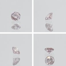 画像2: 【 一点物 】 ピンクダイヤモンド ルース 0.041ct オーストラリア産 Pink diamond 4月誕生石 天然石 パワーストーン 【 鑑定済み 鑑定書付き 】 (2)