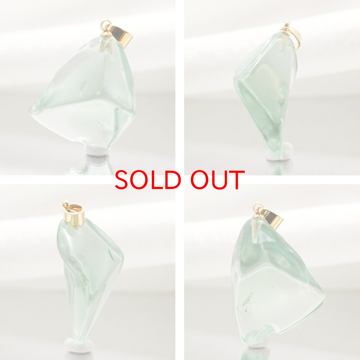 画像2: 【 一点物 】 アンダラクリスタル ペンダントトップ アメリカ産 Andara crystal 【 水研磨 】 原石 ネックレス 日本製 necklace 天然石 パワーストーン カラーストーン (2)