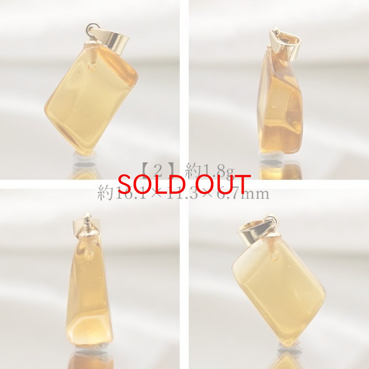 画像3: 【 一点物 】 アンダラクリスタル ペンダントトップ アメリカ産 Andara crystal 【 水研磨 】 原石 ネックレス 日本製 necklace 天然石 パワーストーン カラーストーン (3)