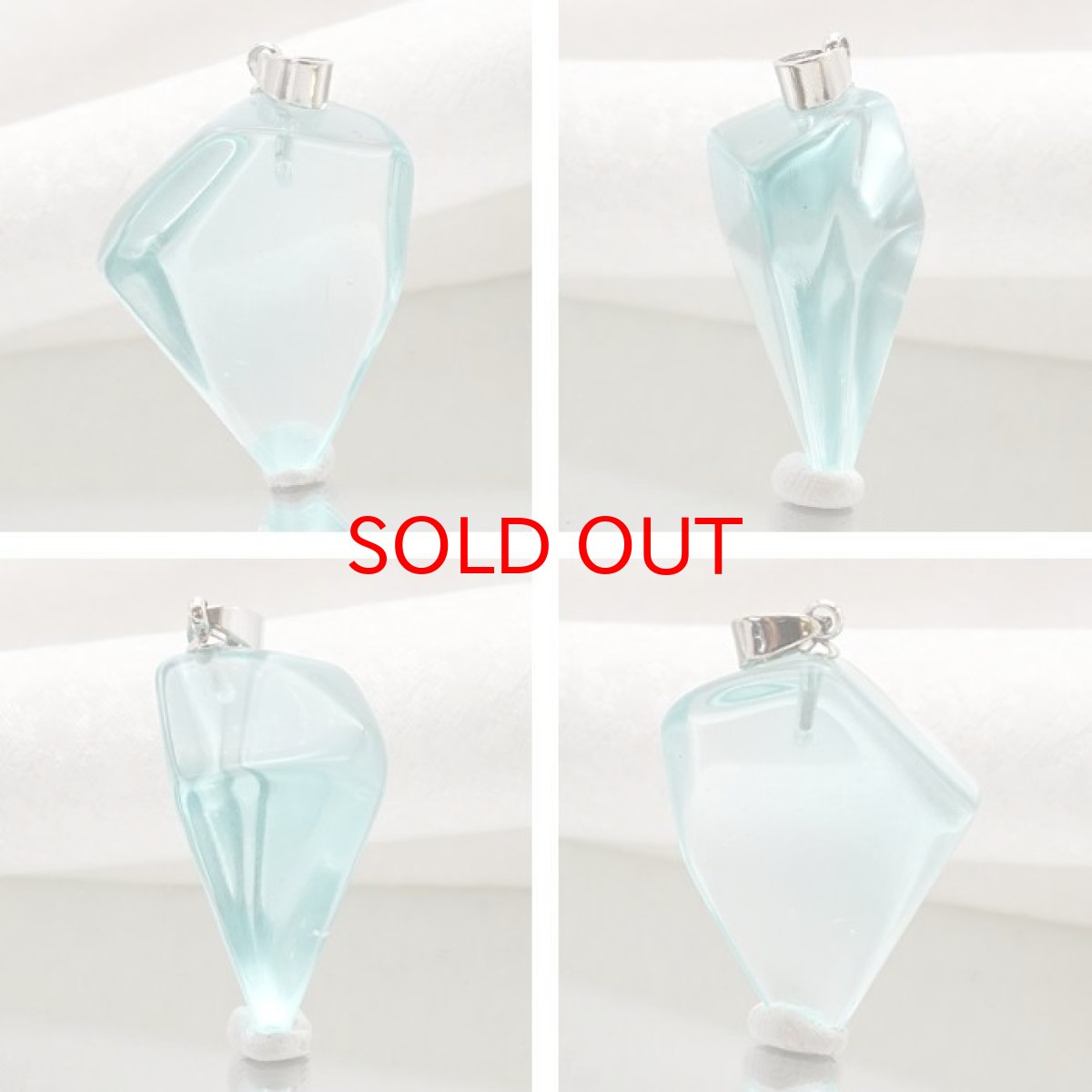 画像2: 【 一点物 】 アンダラクリスタル ペンダントトップ アメリカ産 Andara crystal 【 水研磨 】 原石 ネックレス 日本製 necklace 天然石 パワーストーン カラーストーン (2)