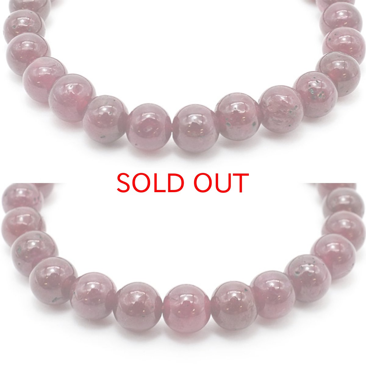 画像2: ルビー ブレスレット Ruby ブレス 6mm  ミャンマー産 【 7月誕生石 】  赤 ダークチェリー  お守り 浄化 天然石 パワーストーン 【送料無料】 カラーストーン (2)