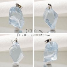 画像2: 【 一点物 】 アンダラクリスタル ペンダントトップ アメリカ産 Andara crystal 【 水研磨 】 原石 ネックレス 日本製 necklace 天然石 パワーストーン カラーストーン (2)