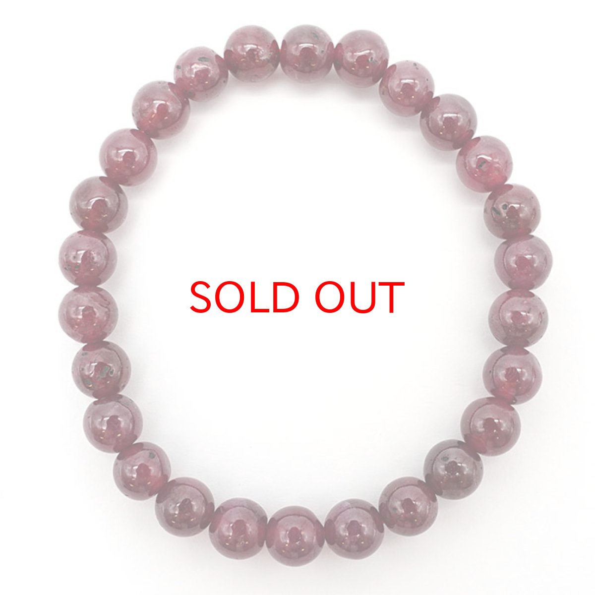 画像4: ルビー ブレスレット Ruby ブレス 6mm  ミャンマー産 【 7月誕生石 】  赤 ダークチェリー  お守り 浄化 天然石 パワーストーン 【送料無料】 カラーストーン (4)