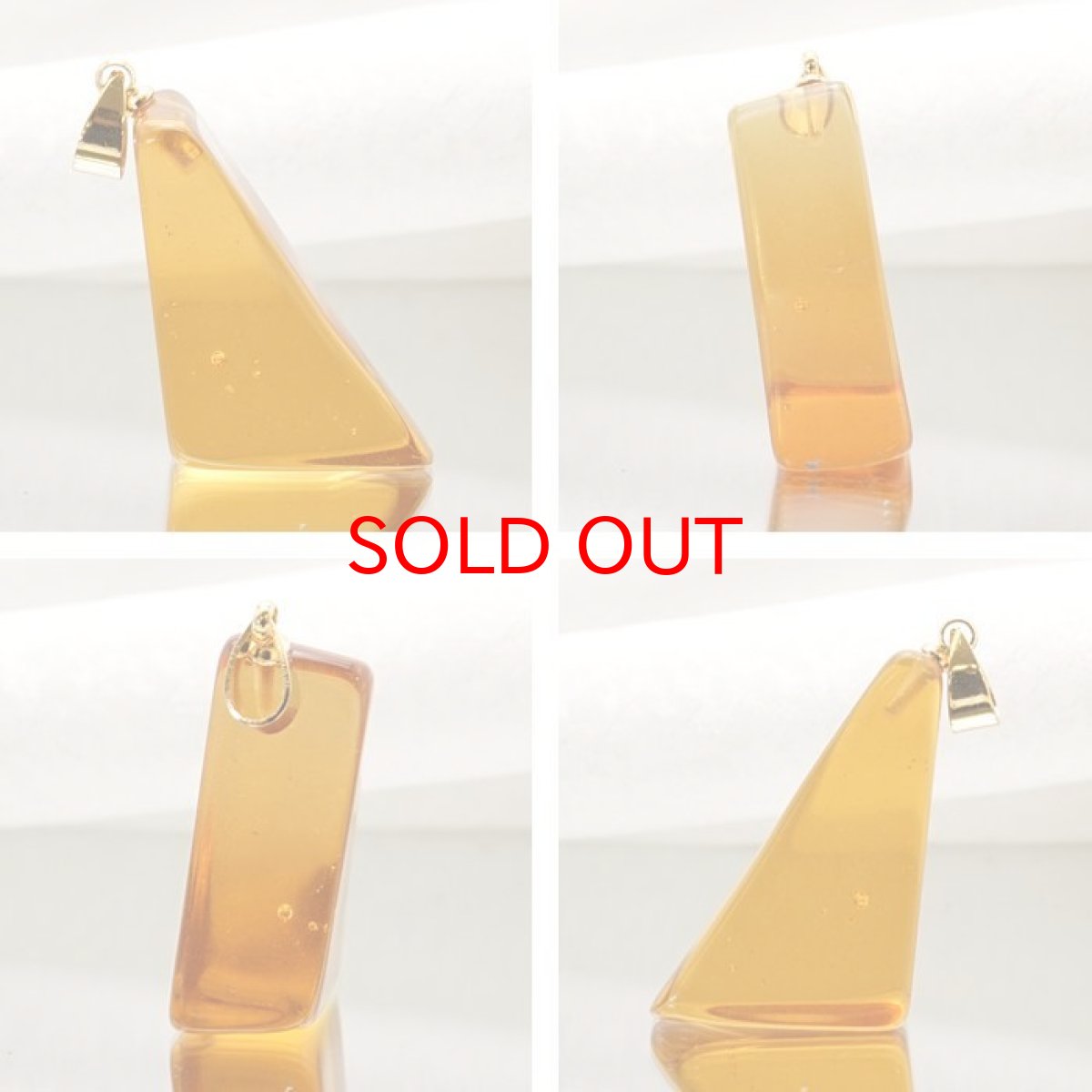 画像2: 【 一点物 】 アンダラクリスタル ペンダントトップ アメリカ産 Andara crystal 【 水研磨 】 原石 ネックレス 日本製 necklace 天然石 パワーストーン カラーストーン (2)