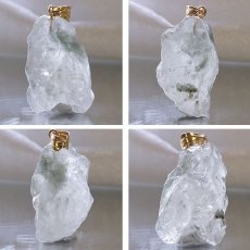 画像2: フェナカイト ラフ 原石 ペンダントトップ K18 23.95ct Aランク 日本製 【 1点もの 】ロシア産 ラフ原石 Phenakite 希少石 レア  誕生石 天然石 原石アクセサリー フェナス石 鉱物 pendant ネックレス 【 送料無料 】パワーストーン 浄化 お守り 天然石 カラーストーン (2)