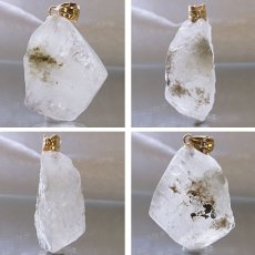 画像2: フェナカイト ラフ 原石 ペンダントトップ K18 23.95ct Aランク 日本製 【 1点もの 】ロシア産 ラフ原石 Phenakite 希少石 レア  誕生石 天然石 原石アクセサリー フェナス石 鉱物 pendant ネックレス 【 送料無料 】パワーストーン 浄化 お守り 天然石 カラーストーン (2)