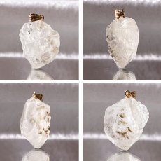 画像2: フェナカイト ラフ 原石 ペンダントトップ K18 22.05ct AAランク 日本製 【 1点もの 】ロシア産 ラフ原石 Phenakite 希少石 レア  誕生石 天然石 原石アクセサリー フェナス石 鉱物 pendant ネックレス 【 送料無料 】パワーストーン 浄化 お守り 天然石 カラーストーン (2)