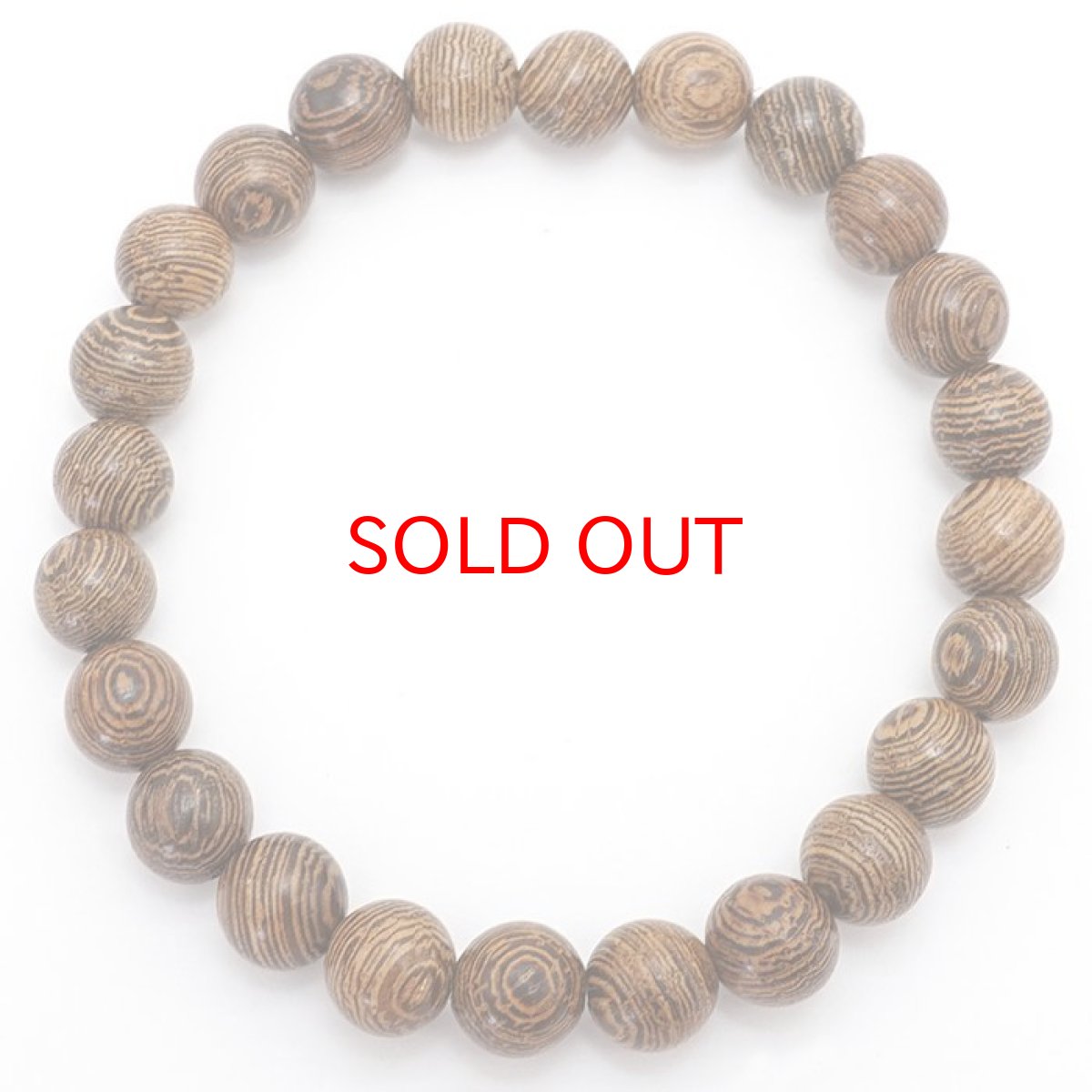 画像3: パワーズウッド 鉄刀木 タガヤサン Bombay Black Woodブレスレット 8mm 天然木 (3)