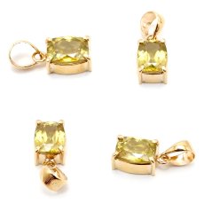 画像2: 【 1点もの 】スフェーンペンダント 0.98ct  K18 一粒 ペンダント シンプルペンダント マダガスカル産 ゴールド ネックレス necklace 天然石 パワーストーン 【 送料無料 】 カラーストーン (2)