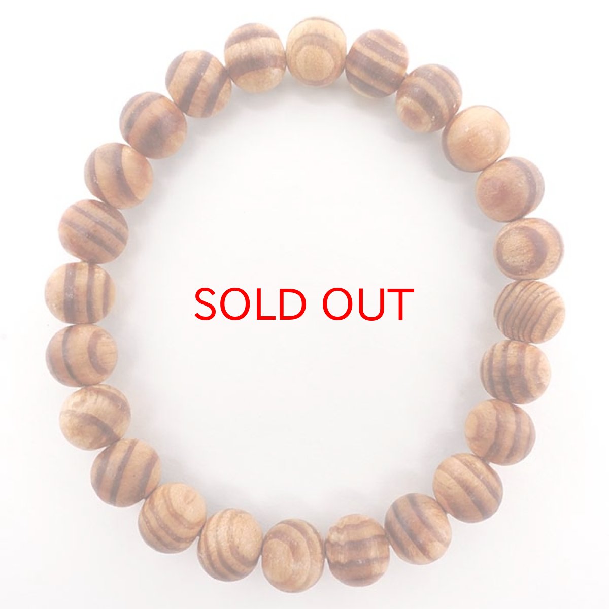 画像3: 【20%OFFセール】 パワーズウッド 出雲黒松 ブレスレット 8mm 島根県産 天然木 (3)