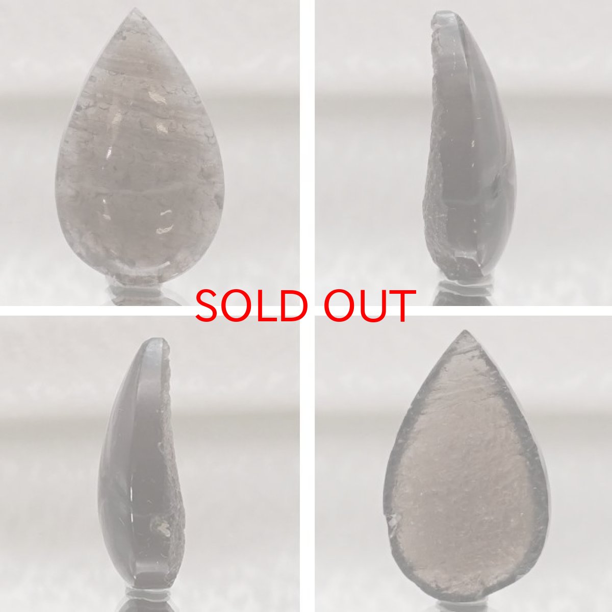 画像2: 【 一点物 】 チンターマニストーン ルース アメリカ産 約13ctドロップ型 隕石 才能 能力 エネルギー 超希少原石 天然石 パワーストーン カラーストーン (2)