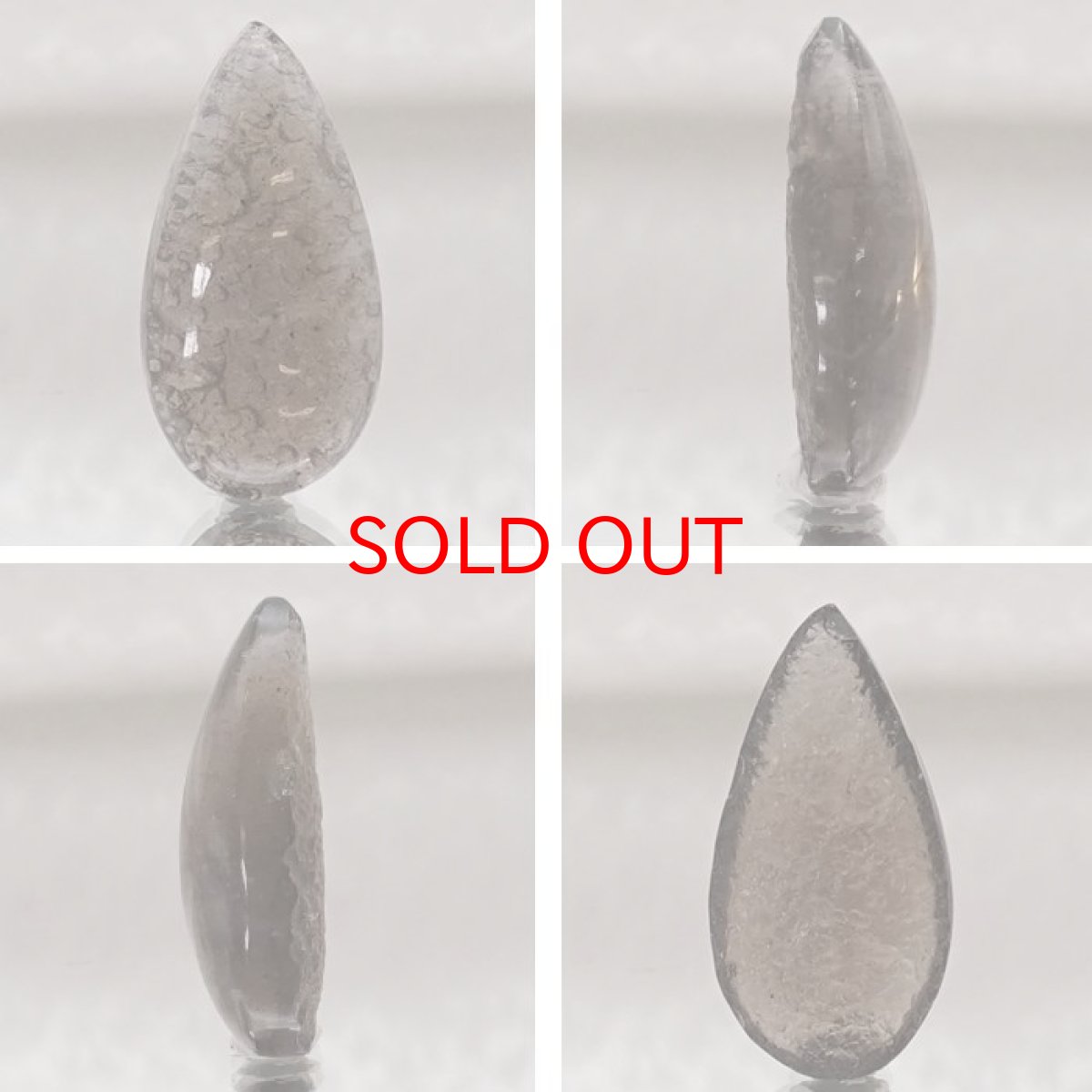 画像2: 【 一点物 】 チンターマニストーン ルース アメリカ産 約6.5ctドロップ型 隕石 才能 能力 エネルギー 超希少原石 天然石 パワーストーン カラーストーン (2)