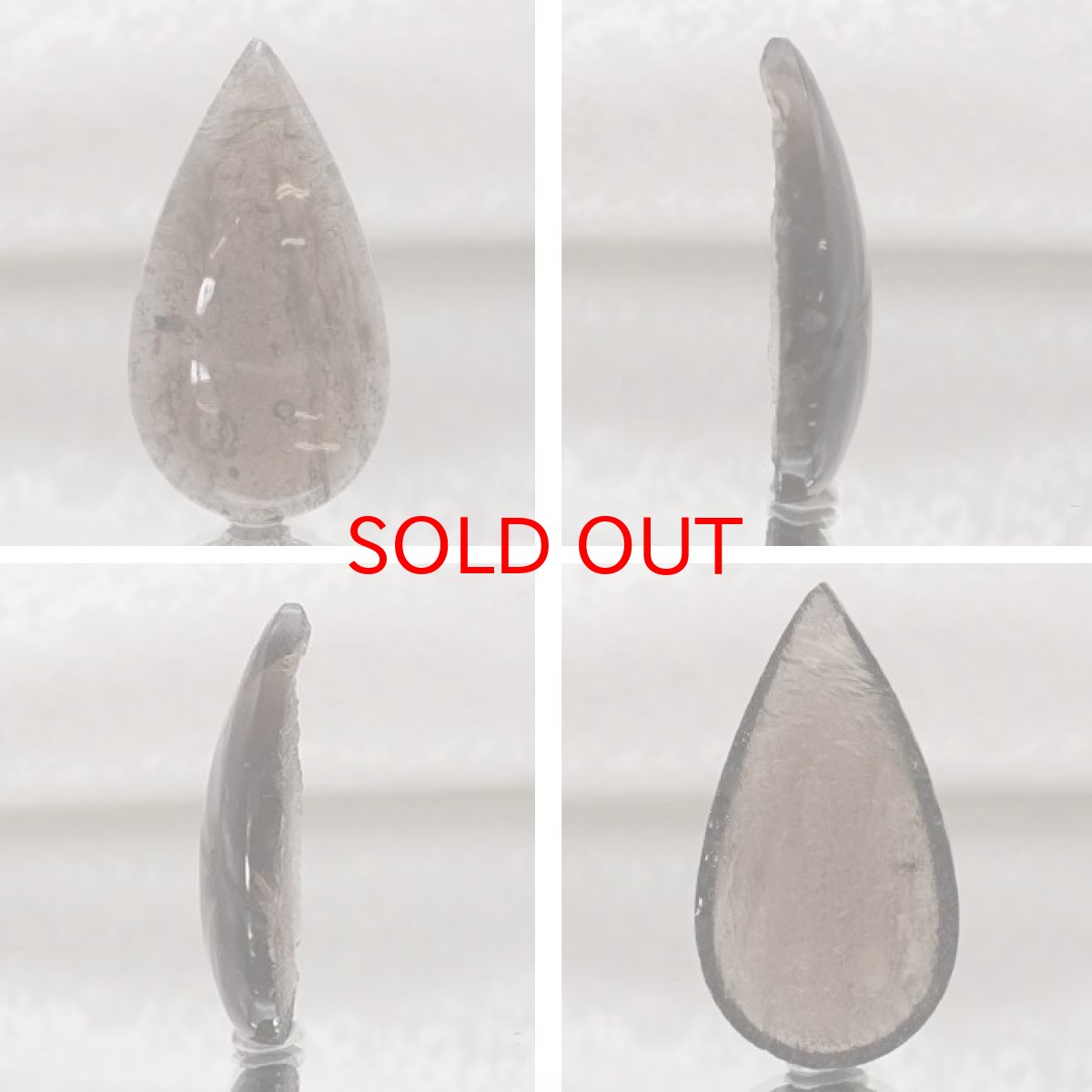 画像2: 【 一点物 】 チンターマニストーン ルース アメリカ産 約15ctドロップ型 隕石 才能 能力 エネルギー 超希少原石 天然石 パワーストーン カラーストーン (2)