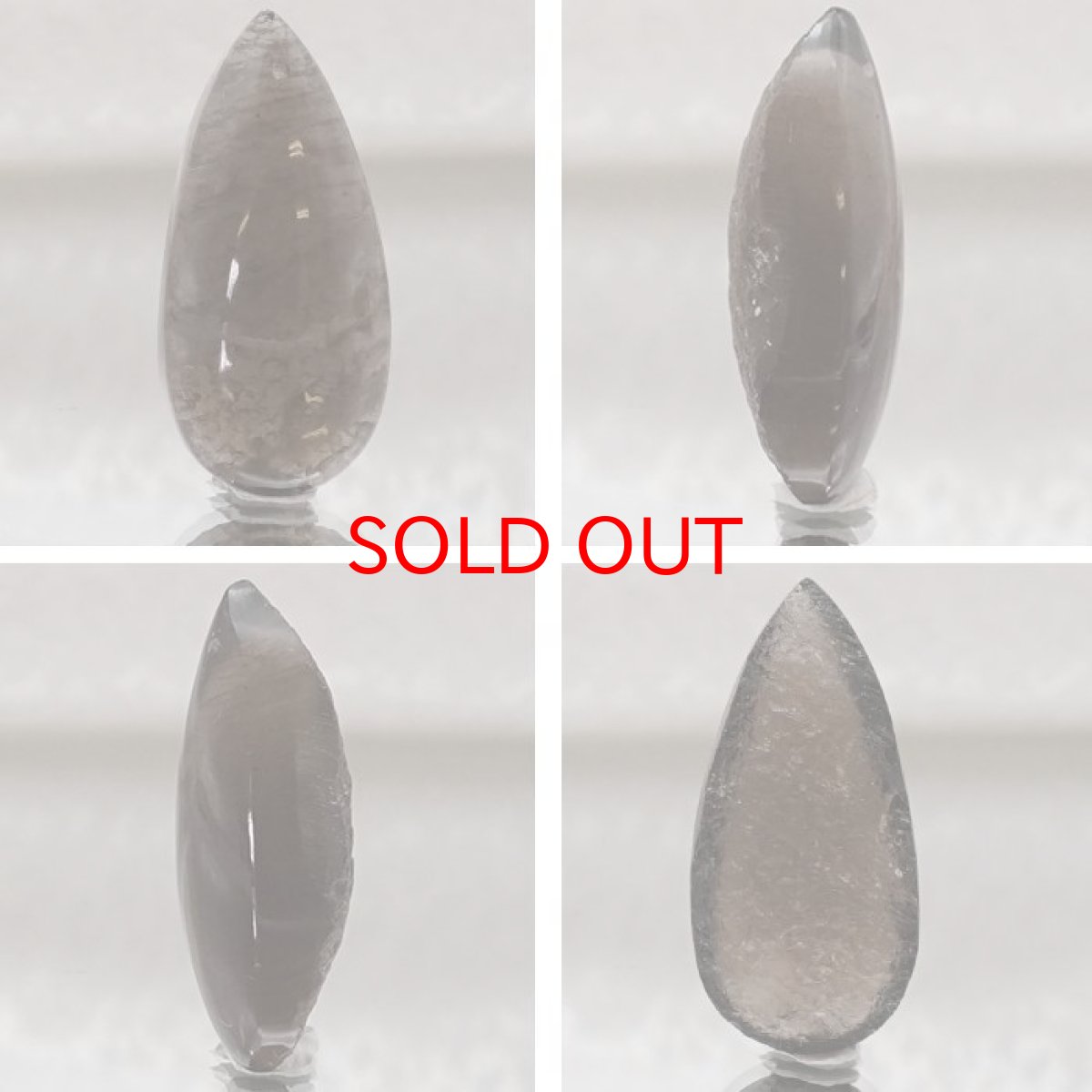 画像2: 【 一点物 】 チンターマニストーン ルース アメリカ産 約12ctドロップ型 隕石 才能 能力 エネルギー 超希少原石 天然石 パワーストーン カラーストーン (2)