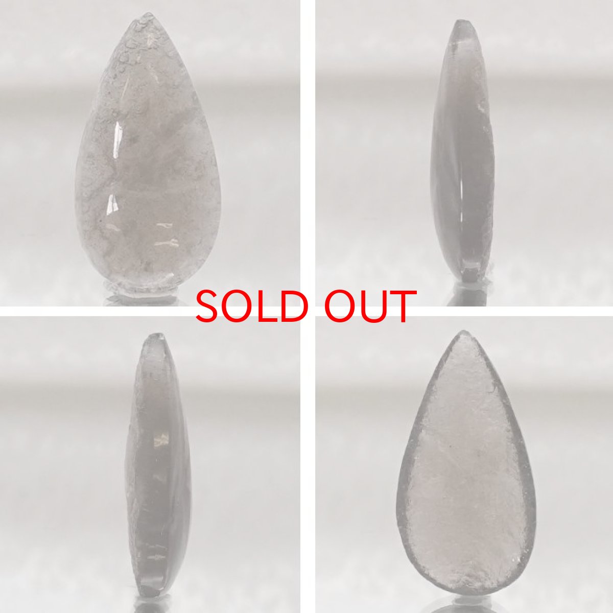 画像2: 【 一点物 】 チンターマニストーン ルース アメリカ産 約6.5ctドロップ型 隕石 才能 能力 エネルギー 超希少原石 天然石 パワーストーン カラーストーン (2)