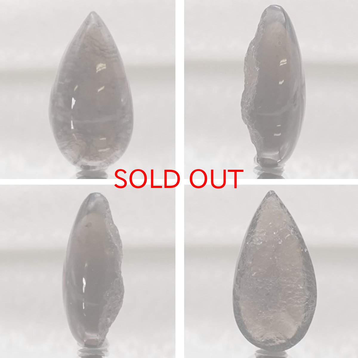 画像2: 【 一点物 】 チンターマニストーン ルース アメリカ産 ドロップ型 隕石 才能 能力 エネルギー 超希少原石 天然石 パワーストーン カラーストーン (2)