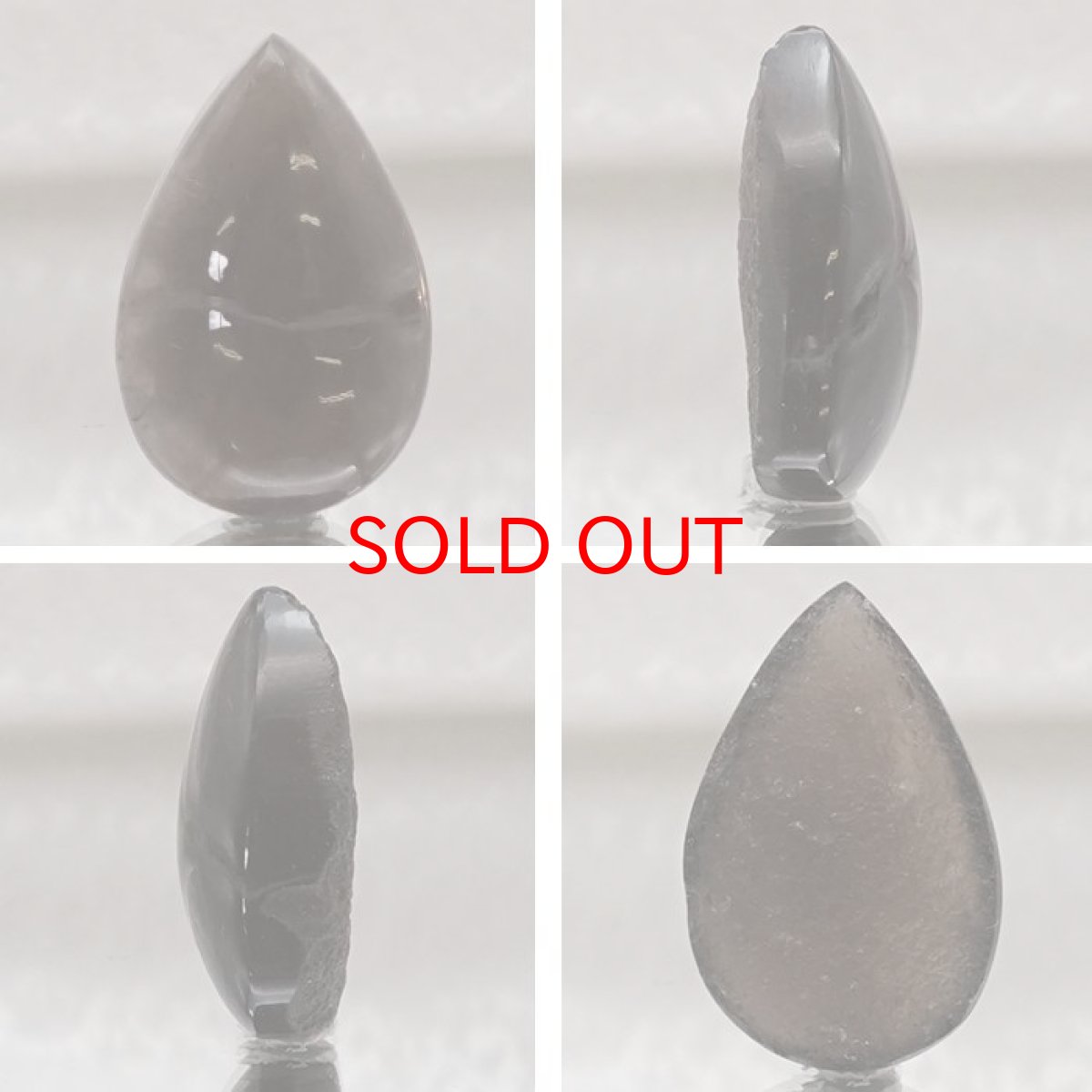 画像2: 【 一点物 】 チンターマニストーン ルース アメリカ産 約15ctドロップ型 隕石 才能 能力 エネルギー 超希少原石 天然石 パワーストーン カラーストーン (2)