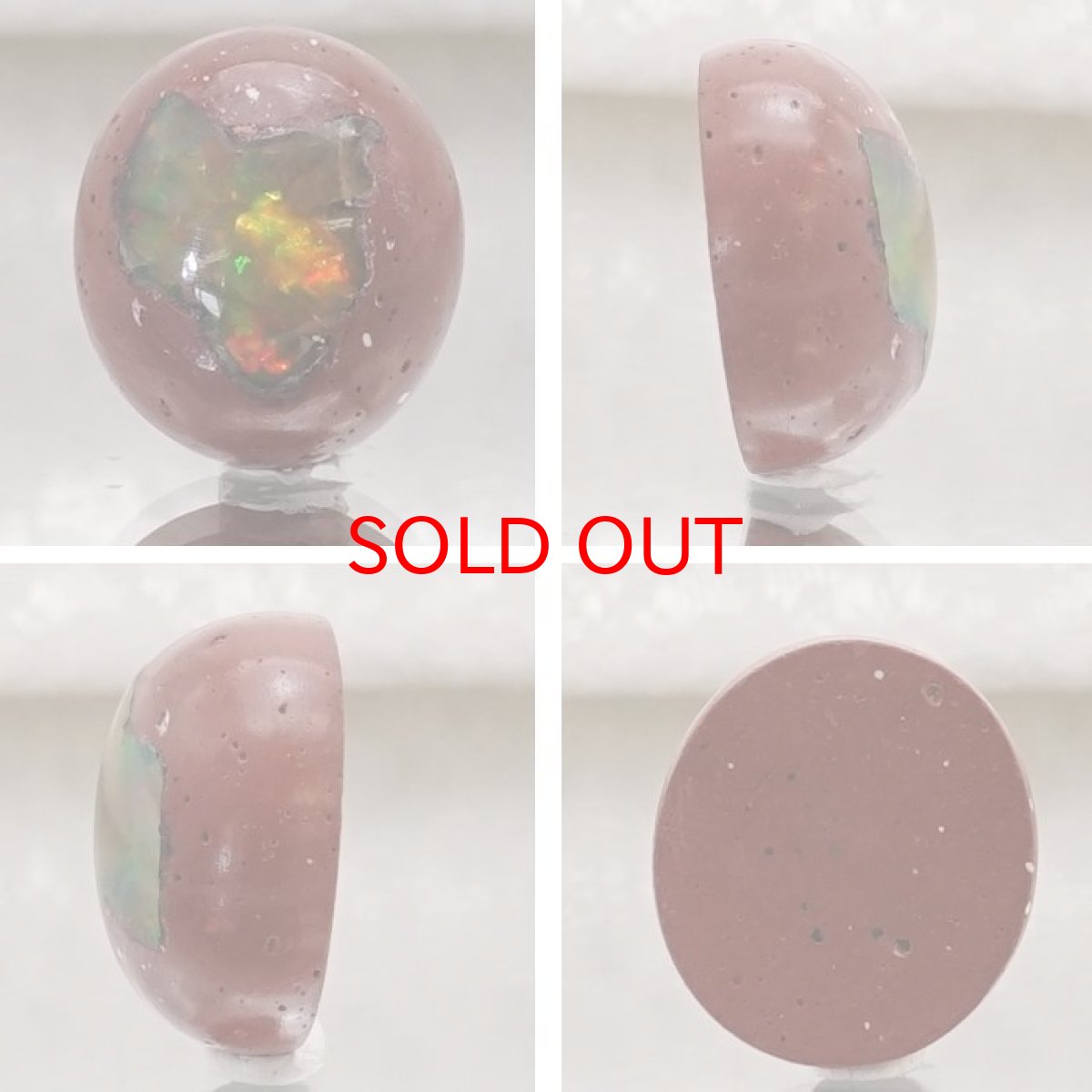 画像2: 【 一点もの 】カンテラオパール ルース Cantera Opal 6ct 蛋白石 メキシコ産  天然石 パワーストーン カラーストーン (2)