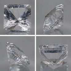 画像2: 【 国産天然石 】 山梨県産 水晶 ルース 3.2ct バゲット 【 一点もの 】 天然石 パワーストーン カラーストーン (2)