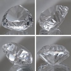 画像2: 【 国産天然石 】 長野県産 水晶 ルース 8.7ct トリリアンカット 【 一点もの 】 天然石 パワーストーン カラーストーン (2)