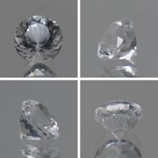 画像2: 【 国産天然石 】 石川県産 水晶 ルース 0.3ct ラウンドカット 天然石 パワーストーン カラーストーン (2)