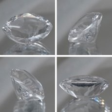 画像2: 【 国産天然石 】 長野県産 水晶 ルース 8.7ct マーキス 【 一点もの 】 天然石 パワーストーン カラーストーン (2)